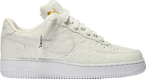 lv x air force 1 white|nike lv air force 1.